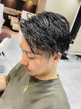 イメージア ボーノ相模大野店(IMAGE-A) 【大人の余裕感】ナチュラルパーマスタイル@20代30代40代50代