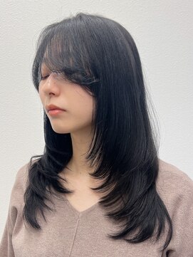 イド(id.) 顔周り＊小顔レイヤーカット