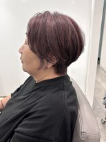 30代40代50代白髪ぼかし丸みショートくびれショート