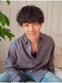 緩めシャドウパーマ/内側スパイラルパーマ