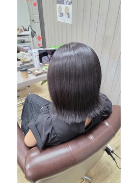 ルーミールーム(RoomieRoom) 髪質改善ストレートによる髪の質感改善