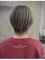 ヴェイン 渋谷(vain)&nbsp;ミニウルフ 透明感カラー グレージュ