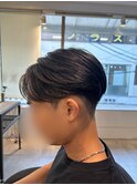 毛流れセンターパート
