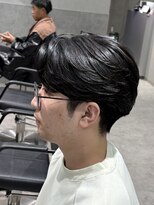 テクト バイアッシュ 吉祥寺店(Tect by Ash)&nbsp;ニュアンスパーマフェザーパーマセンターパートテーパーフェード