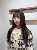 グレージュ/ブリーチなし/透明感カラー【藤野はるひ】