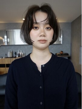 ジュール(JOULE'S) 大人/フレンチボブ/前上がりボブ/オリーブブラウンカラー