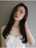 ロングレイヤーナチュラルレイヤー髪質改善美髪心斎橋南船場