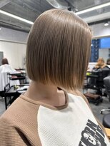 フィーネ 横浜(Fi -Ne)&nbsp;ミルクティーベージュ×ミニボブ