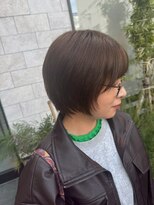 テラスヘアヴィラ 新潟駅南(TERRACEhairVilla) 【大人丸みショート】新潟駅南|小顔効果抜群!