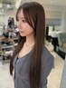 【畑中専用】前髪&顔周りカット＋プレミアムケアカラー＋ハホニコTR [新宿駅]