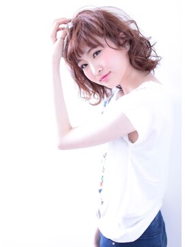 リメル 奥沢自由が丘店(Remel) 【Ａｓｈ自由が丘/坂本】ゆるふわカール×外ハネミディ