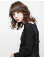 シャンプー 本店(SHAMPOO) ルーズ巻きミディ