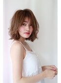 ゆるめパーマ！ミディアム