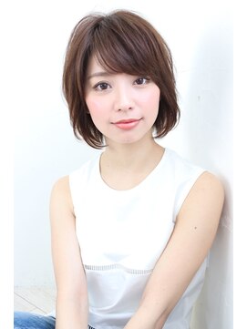 ソース 梅田(SOURCE) ショートボブ(スモーキートパーズ)