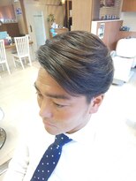 グルーマーズトウキョウ(GROOMER/S TOKYO)&nbsp;【GROOMER/S 丸山】サイドパート スタイル