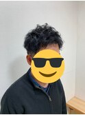 優しさを引き出すショートパーマ