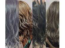 バレイヤージュグラデーションカラー☆