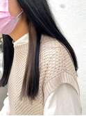 ことりベージュ*インナーカラー*大人可愛い夏ヘア*20代髪型