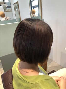 ヘアー ワークス ボナ 前橋店(HAIR WORKS bona.) ナチュラルボブ