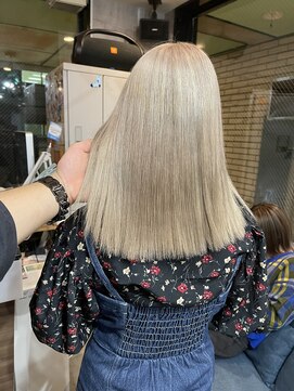 ラフ(LAFF) #黒髪#ボブルフ#ネビージュ#小顔#ワンレン