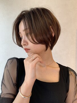 ロンドブルーム 天神大名店(Lond Bloom) 大人可愛いショートボブ/ショートヘア/ショートボブ