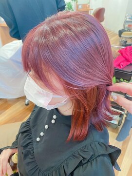 ルシードスタイルビーシャイン(LUCIDO STYLE B SHINE) 豊橋ビーシャイン★ルビーカラー×インナーオレンジ