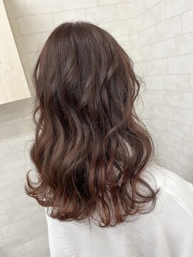 イイカンジヘア(iikanji hair) 【iikanji hair】セミロング×ピンクブラウン