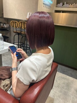 アンサム 下北沢店(UNSOME) 【下北沢】ピンクラベンダー/ピンクバイオレット/ボブ