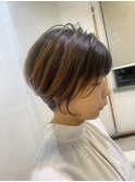 束感ショート