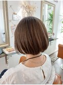 白髪ぼかしショート
