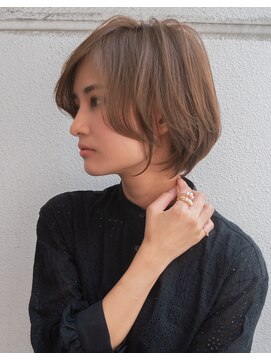 ティアラ 桜木町(TIARA) 大人可愛いショートボブ２０代３０代ひし形ショート髪質改善