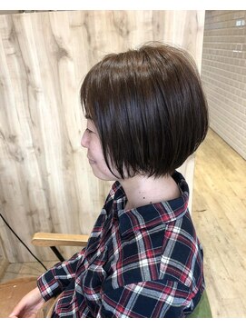 カミケンネクスト(kamiken.next) 長めショートボブ大人綺麗さらツヤ丸み小顔【カミケンネクスト】