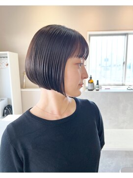 アスラン(ASLAN) 【aslan】ミニボブ/ワイドバング/ラベージュ