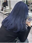 ブルーブラック/ブルーラベンダー/韓国風カラー