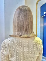 ロンドアベニール 北千住(Lond avenir)&nbsp;ホワイトミルクティー☆ケアブリーチ/ダブルカラー[北千住]