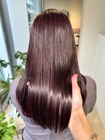 エト 梅田(eto)&nbsp;ブリーチなしカラー/ワインレッド☆