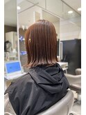 前下がりボブ×切りっぱなしボブ×ナチュラルボブ 20代30代40代