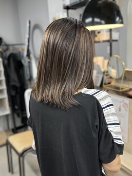 ヘアーリゾート ルアーナ(hair resort LUANA) 白髪ぼかしコントラストハイライト