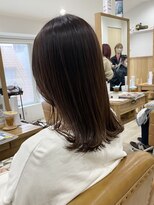 メアリー バイ メリー(marry by merry)&nbsp;【立町メアリーバイメリー】☆ナチュラルベージュ×外ハネ☆