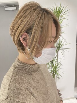 ルーム(room) 「room」丸みショートボブ　　担当　満田