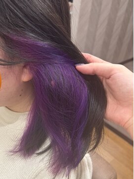 テーラヘアー 稲毛店(TELA HAIR) あんスタの礼瀬マヨイ風カラー