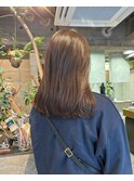 ロングヘアースタイル/アッシュカラー