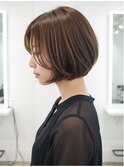 美髪/ワイドバング/レイヤーカット/くすみベージュ/新小岩駅