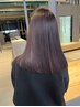 カット＋ブリーチなしダブルカラー＋トリートメント ￥19250→￥15400