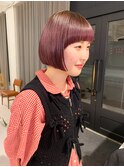 ワイドバングボブ