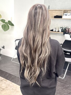 エガオ 藤沢店(EGAO) 【ホワイトグレージュハイライト】