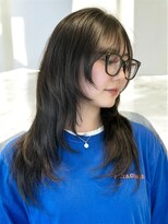 シエル バイ ケンジ 登戸 生田(CIEL by KENJE)&nbsp;ハッシュカットウルフレイヤー韓国ヘア小顔顔周り10代20代