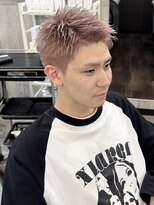 アムレヘアー(amule hair)&nbsp;【amule hair】ピンクベージュ/束間ショート/10代/20代