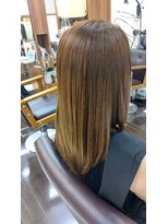 シーズンプラス(SEASON PLUS)&nbsp;【SEASON　PLUS湯山】さら艶ストレートロングNO23　【縮毛矯正】