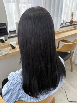 リュンヌ(Lune) ダークラベンダーグレー/艶髪/美髪/透明感/暗髪/モテ髪/YU263